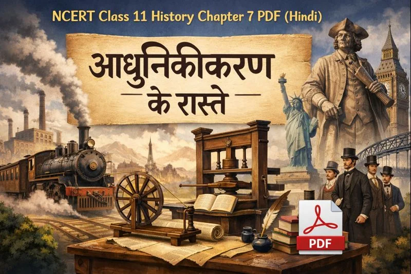 NCERT Class 11 History Chapter 7 PDF (Hindi): आधुनिकीकरण के रास्ते