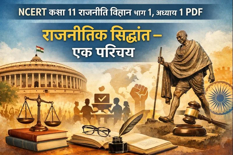 NCERT Class 11 Political Science Part 1 Chapter 1 PDF (Hindi): राजनीतिक सिद्धांत – एक परिचय