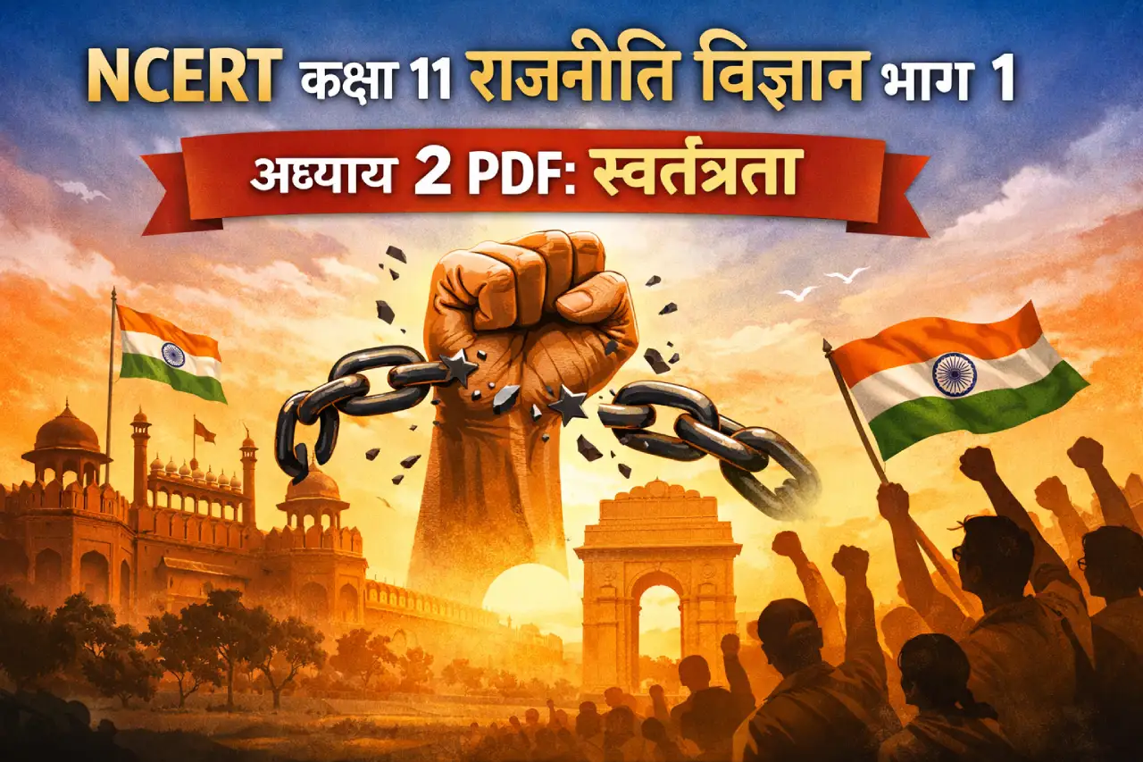 NCERT Class 11 Political Science Part 1 Chapter 2 PDF (Hindi): स्वतंत्रता