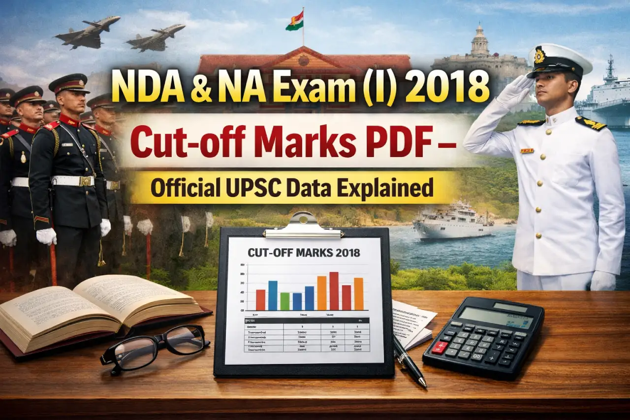 NDA & NA Exam (I) 2018 Cut-off Marks PDF – Official UPSC Data Explained