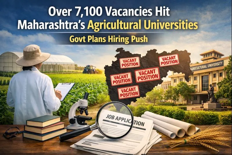 Over 7,100 Vacancies Hit Maharashtra’s Agricultural Universities, Govt Plans Hiring Push