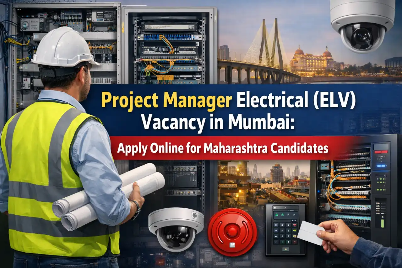 Project Manager Electrical (ELV) Vacancy in Mumbai: Apply Online for Maharashtra Candidates