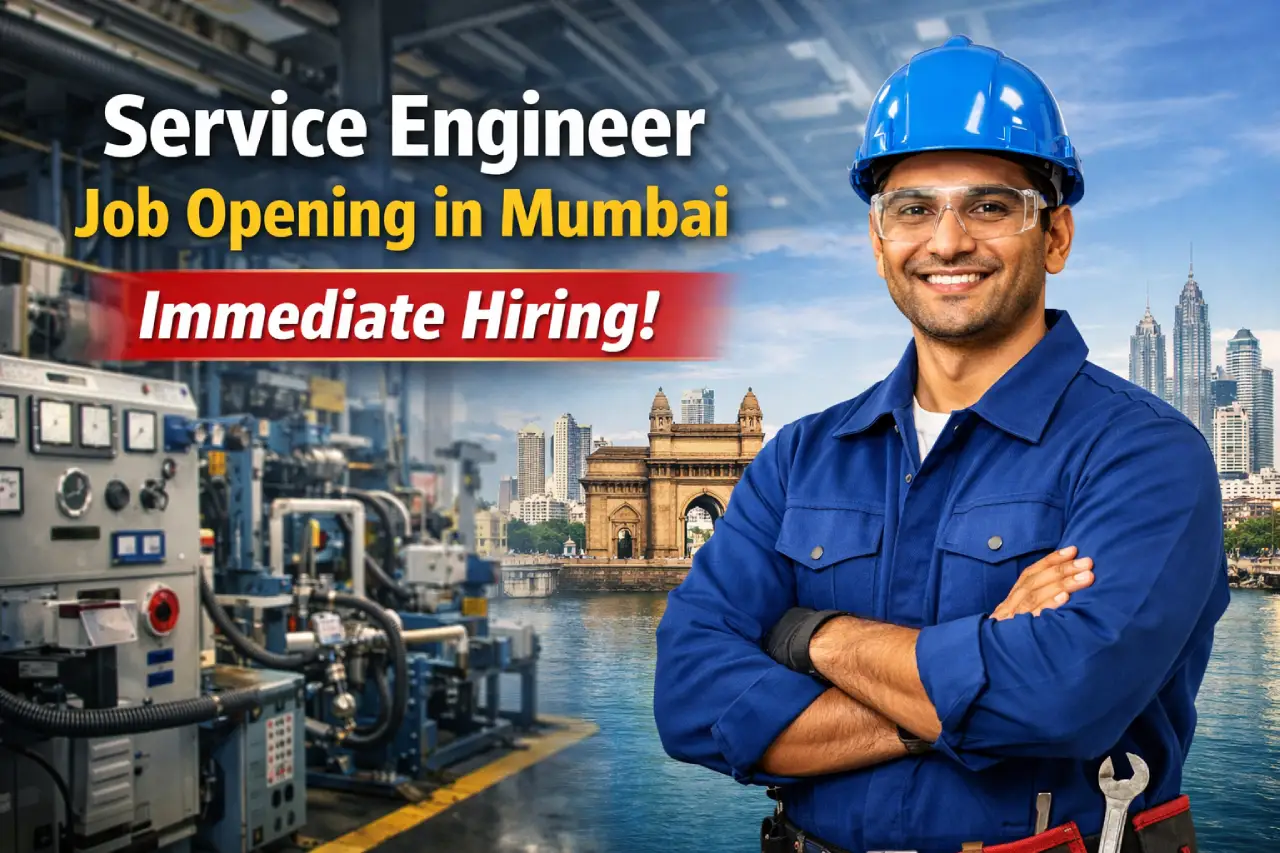 Service Engineer Job Opening in Mumbai – Immediate Hiring