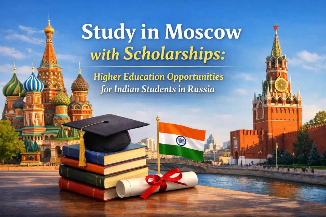 Study in Moscow with Scholarships: Higher Education Opportunities for Indian Students in Russia