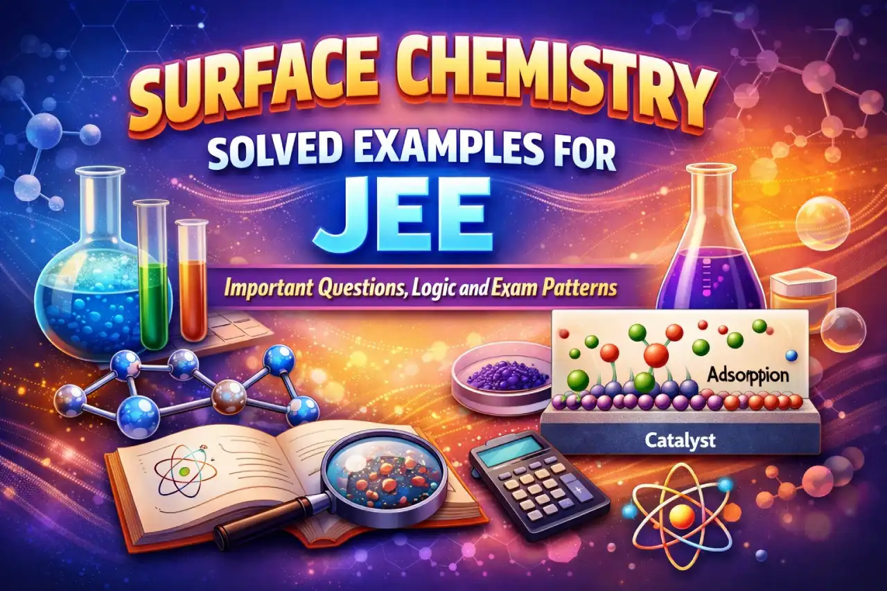 Surface Chemistry Solved Examples for JEE: Important Questions, Logic and Exam Patterns
