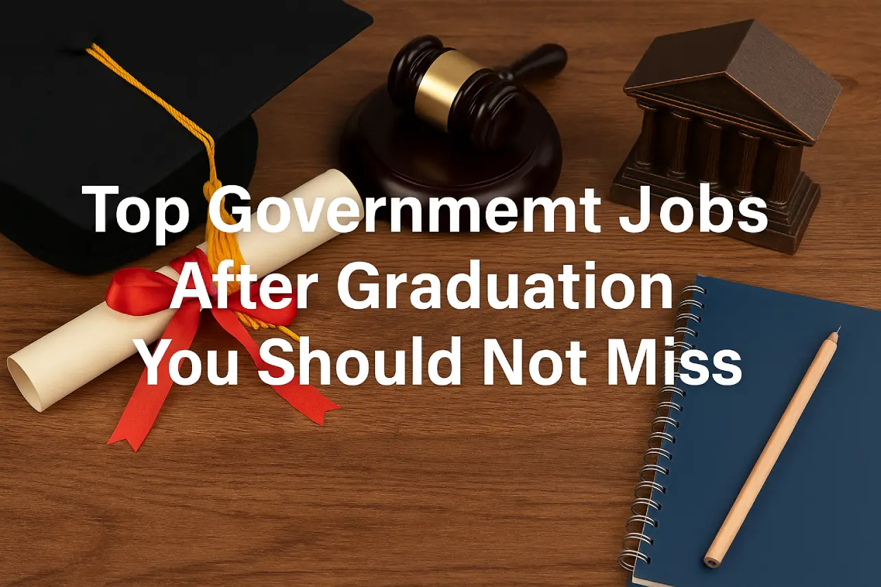 Top Government Jobs After Graduation You Should Not Miss