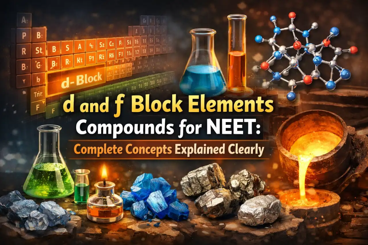 d and f Block Elements Compounds for NEET: Complete Concepts Explained Clearly