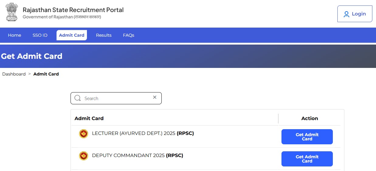 REET Mains Exam 2025 Admit Card Released Today: Rajasthan RSSB Download Link and Exam Updates