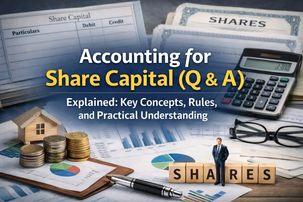 Accounting for Share Capital (Q & A) Explained: Key Concepts, Rules, and Practical Understanding
