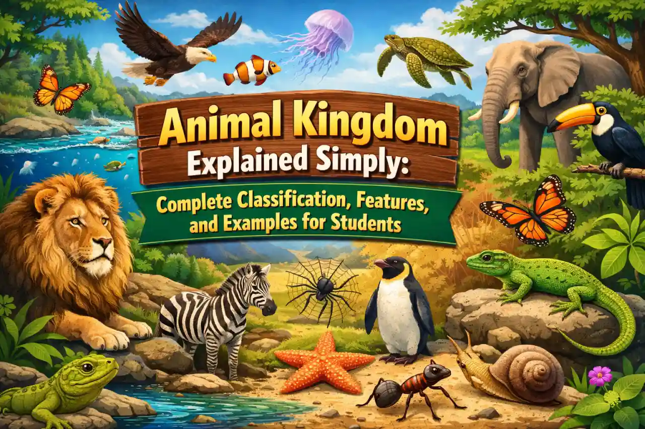 Animal Kingdom Explained Simply: Complete Classification, Features, and Examples for Students