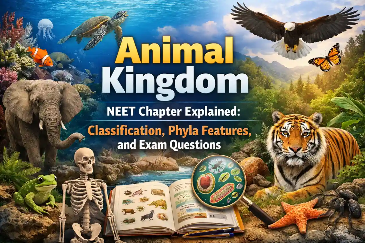 Animal Kingdom NEET Chapter Explained: Classification, Phyla Features, and Exam Questions
