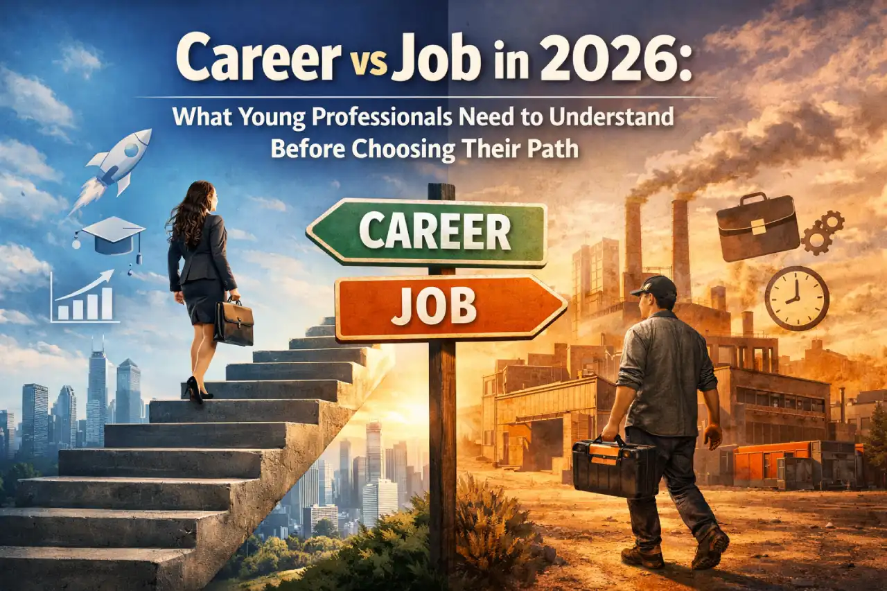 Career vs Job in 2026: What Young Professionals Need to Understand Before Choosing Their Path