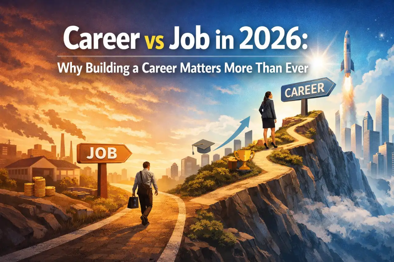 Career vs Job in 2026: Why Building a Career Matters More Than Ever