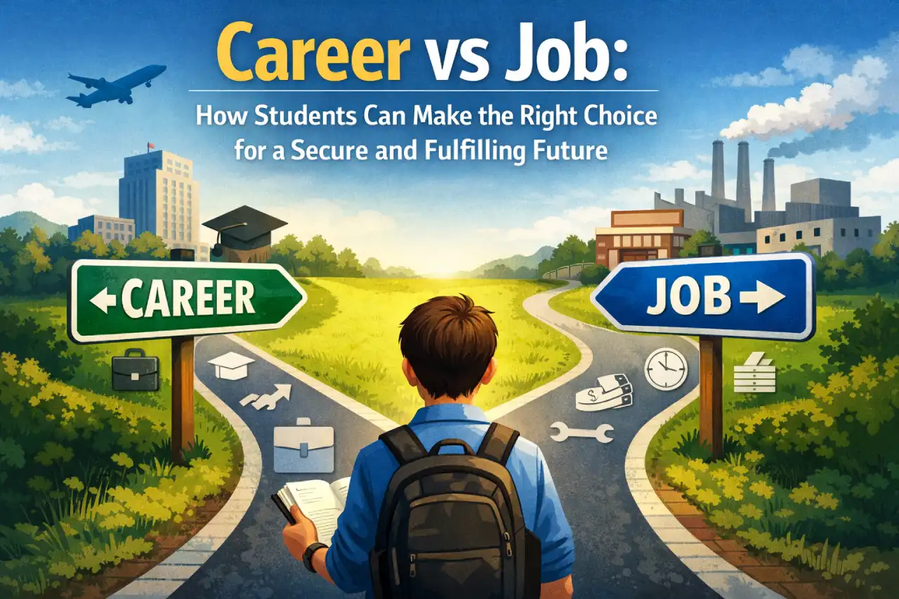 Career vs Job: How Students Can Make the Right Choice for a Secure and Fulfilling Future