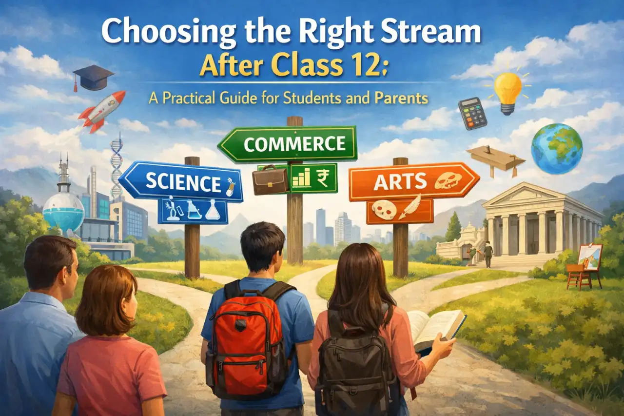 Choosing the Right Stream After Class 12: A Practical Guide for Students and Parents