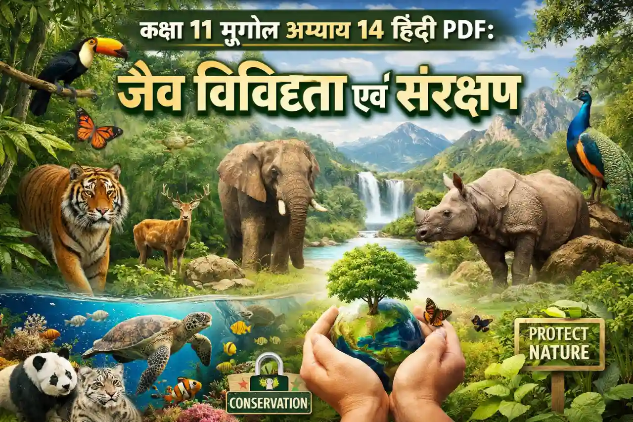 Class 11 Geography Chapter 14 Hindi PDF: जैव विविधता एवं संरक्षण