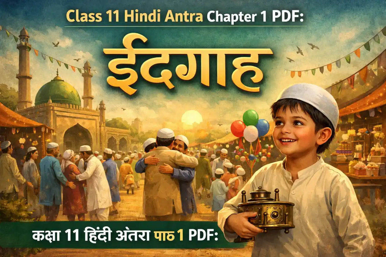 Class 11 Hindi Antra Chapter 1 PDF: ईदगाह