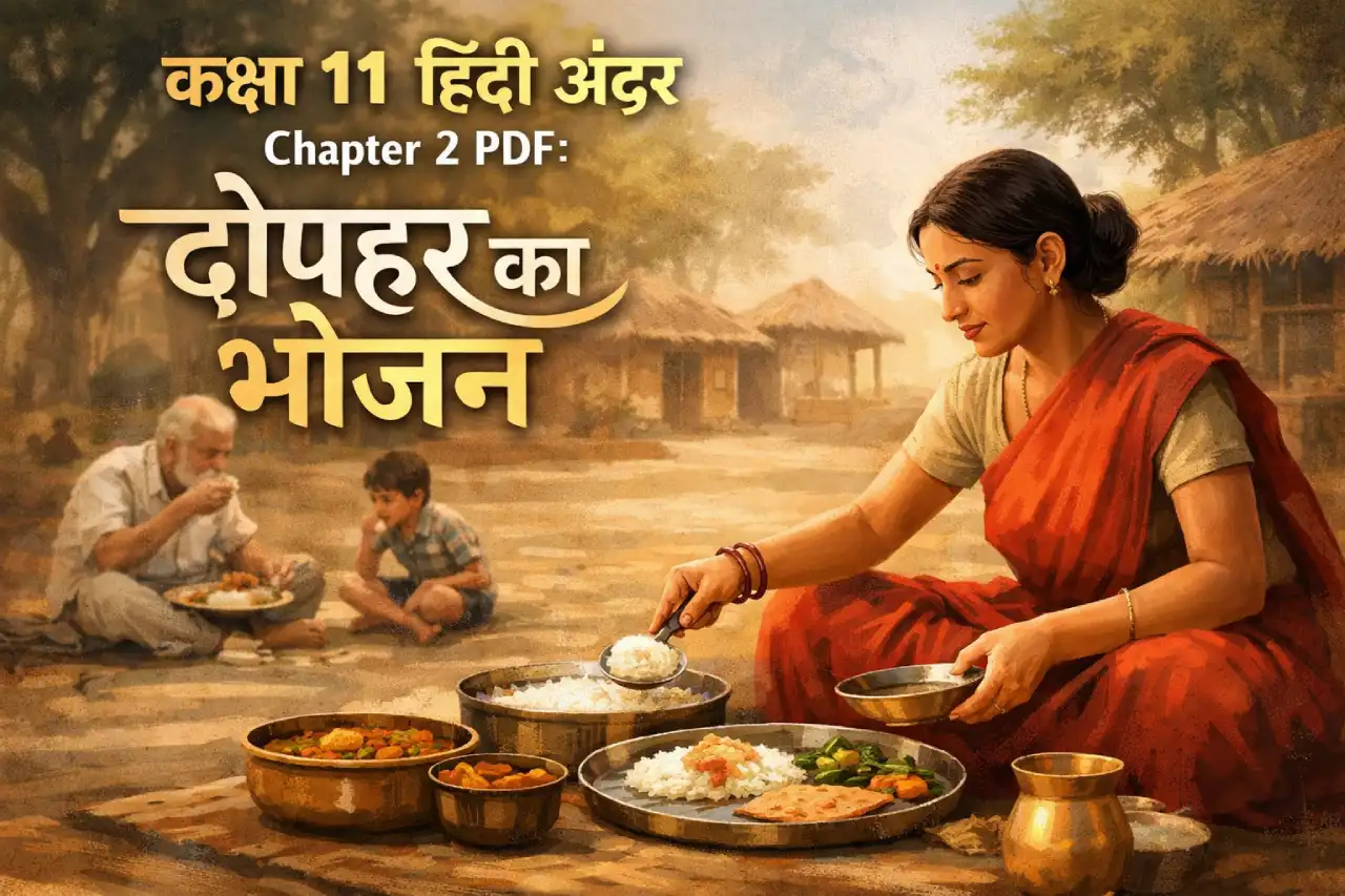 Class 11 Hindi Antra Chapter 2 PDF: दोपहर का भोजन