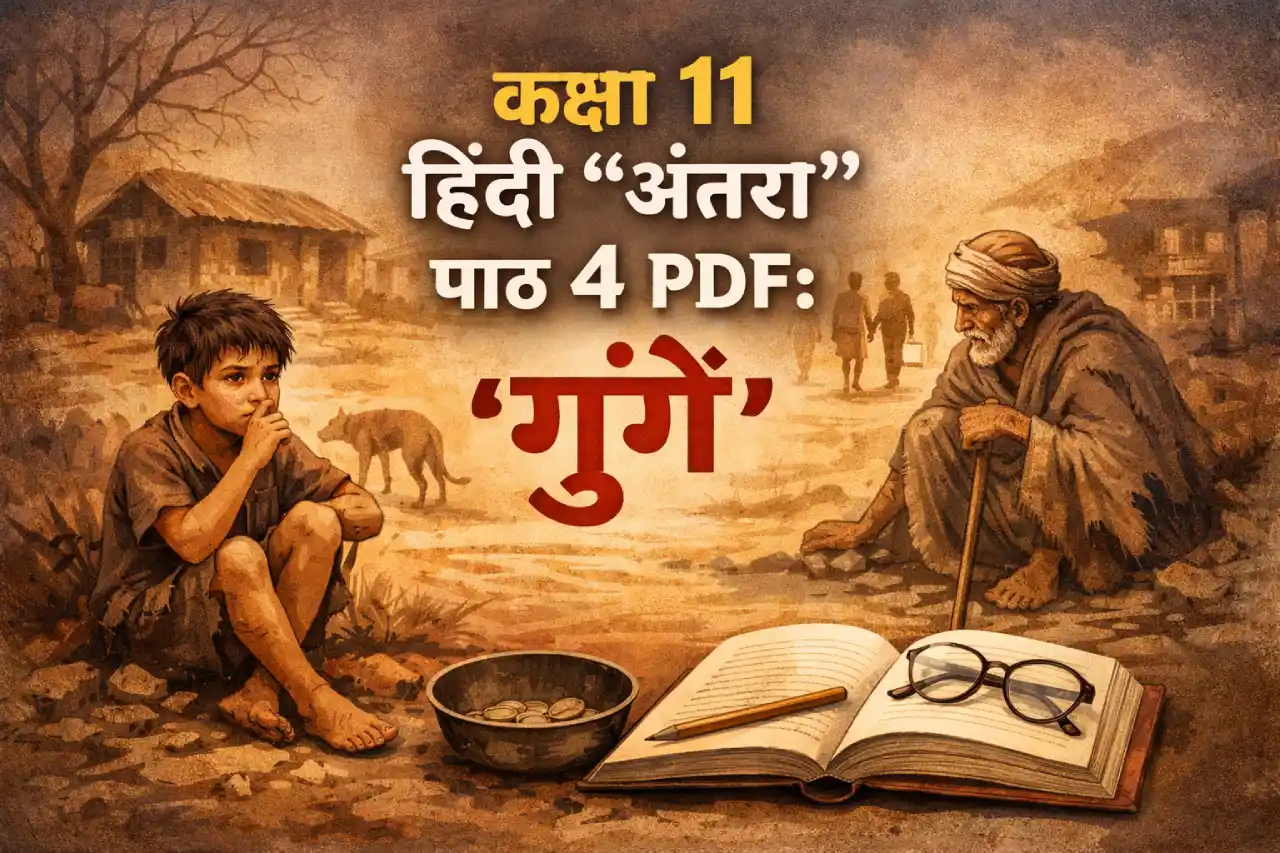Class 11 Hindi Antra Chapter 4 PDF: गूंगे