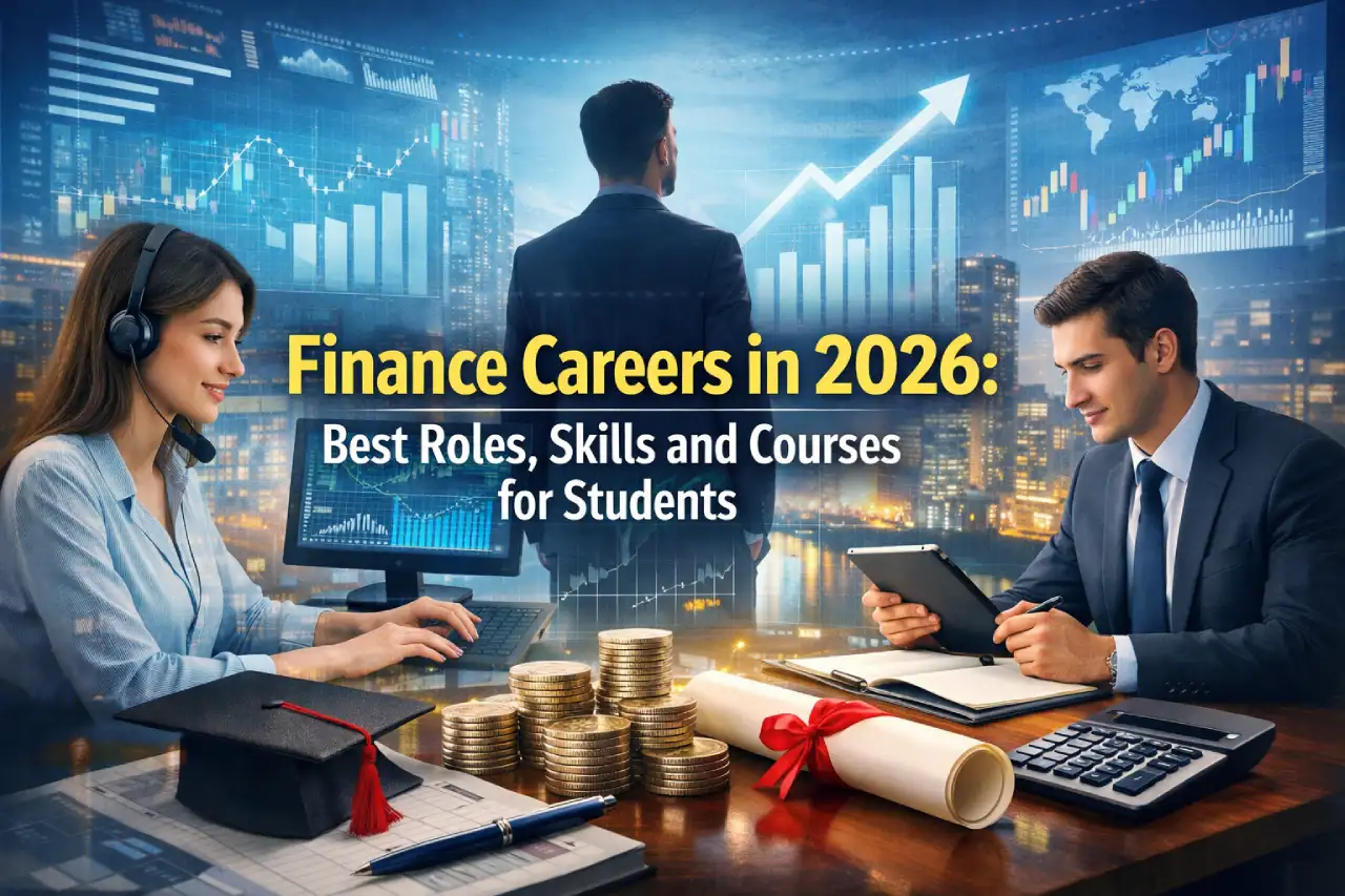 Finance Careers in 2026: Best Roles, Skills and Courses for Students