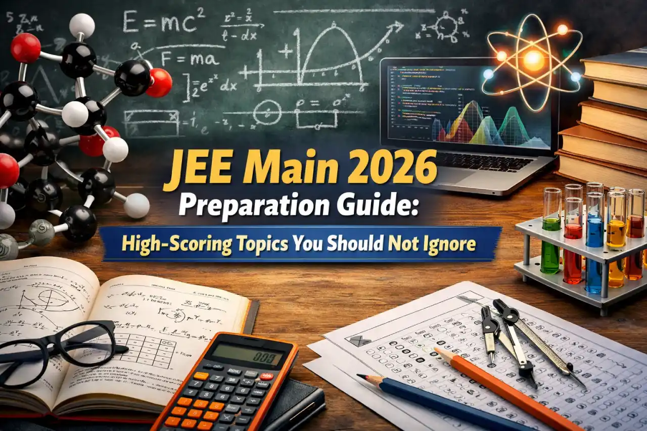 JEE Main 2026 Preparation Guide: High-Scoring Topics You Should Not Ignore
