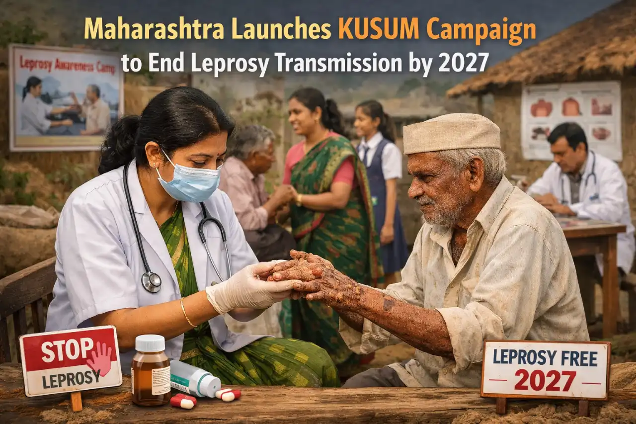 Maharashtra Launches KUSUM Campaign to End Leprosy Transmission by 2027
