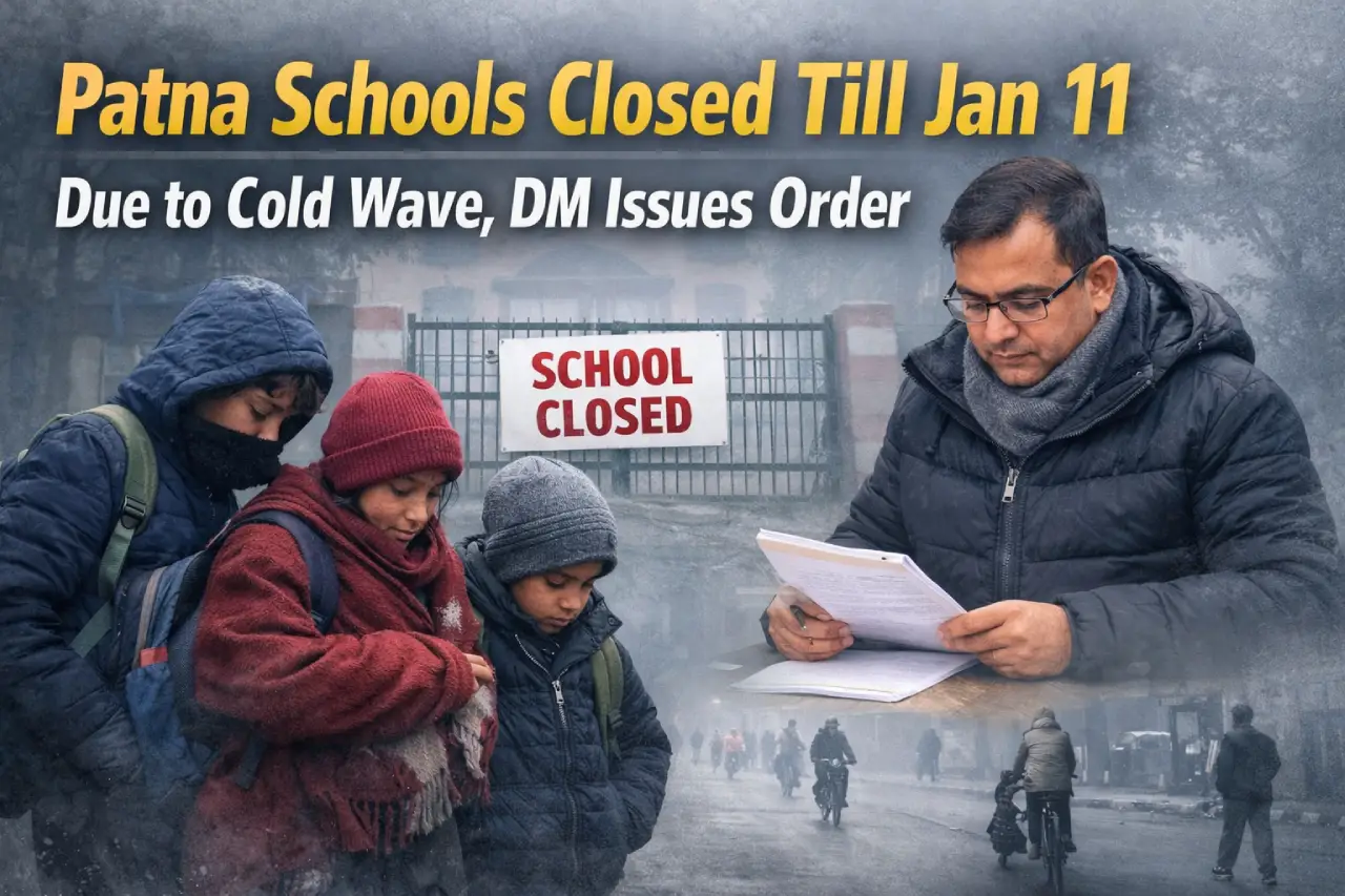 Patna Schools Closed Till Jan 11 Due to Cold Wave, DM Issues Order