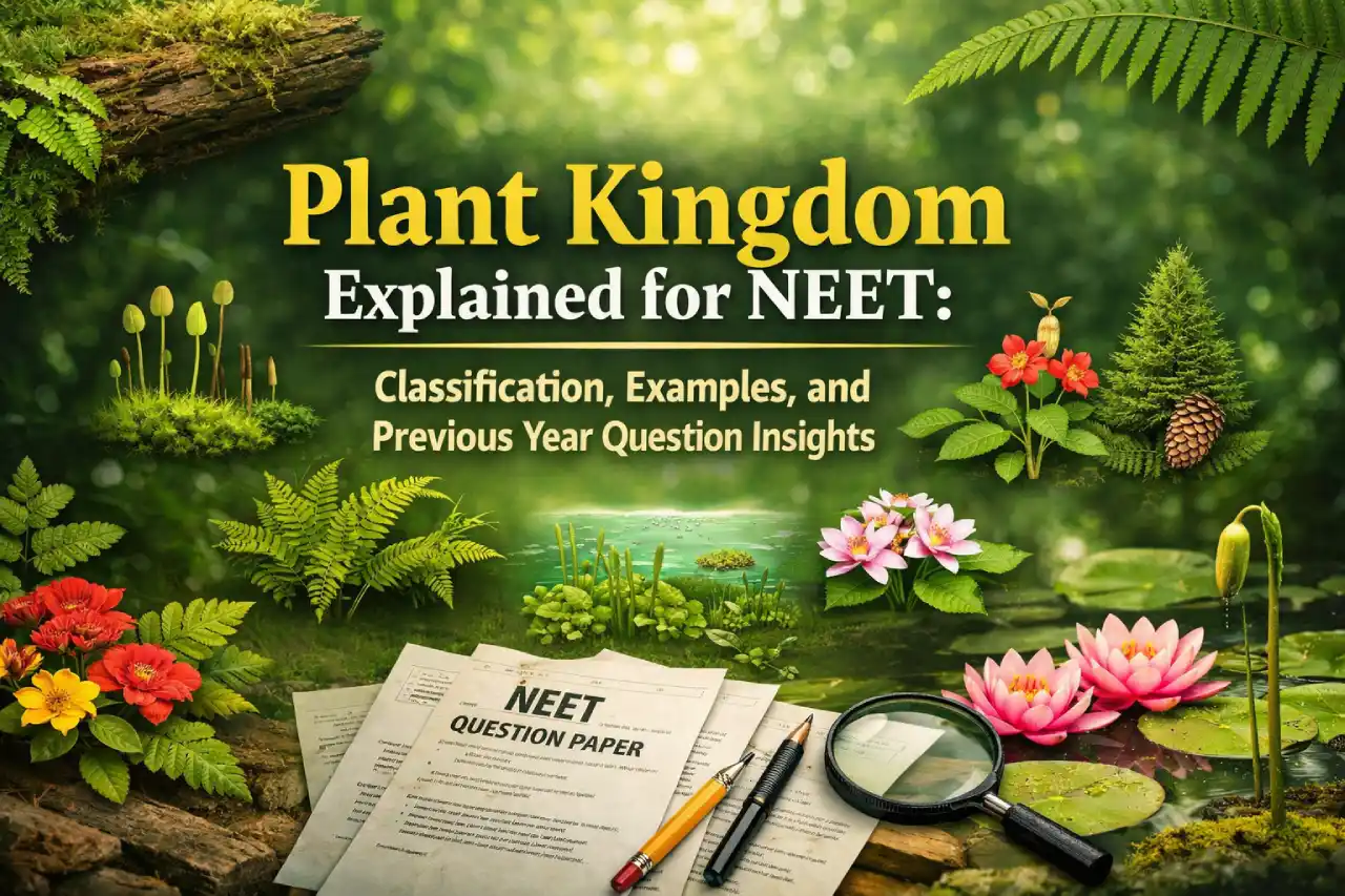 Plant Kingdom Explained for NEET: Classification, Examples, and Previous Year Question Insights