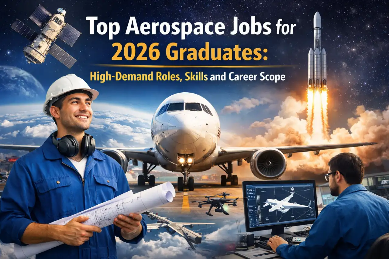Top Aerospace Jobs for 2026 Graduates: High-Demand Roles, Skills and Career Scope