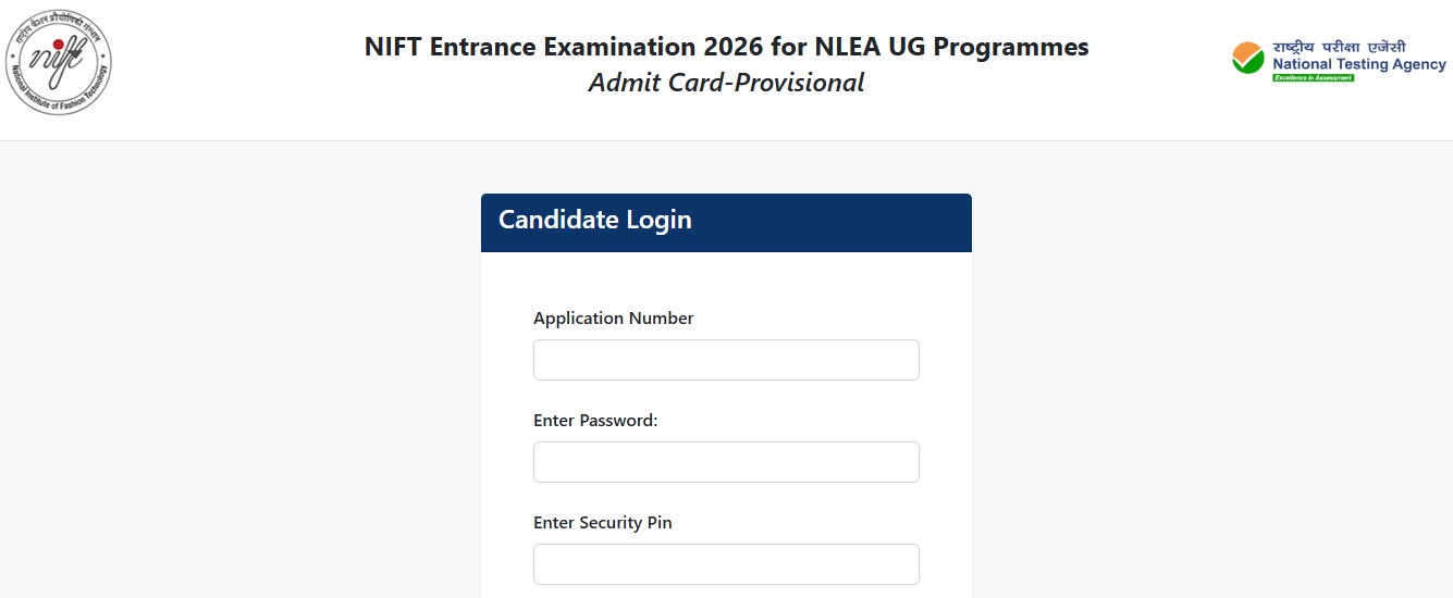 NIFT Entrance Exam 2026 Admit Card Released – Download Hall Ticket and Check Exam Details