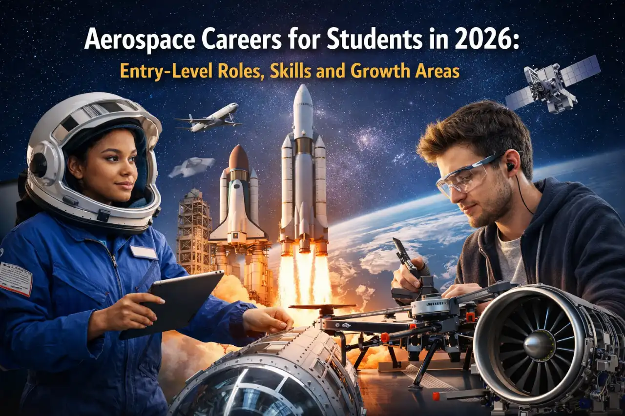 Aerospace Careers for Students in 2026: Entry-Level Roles, Skills and Growth Areas