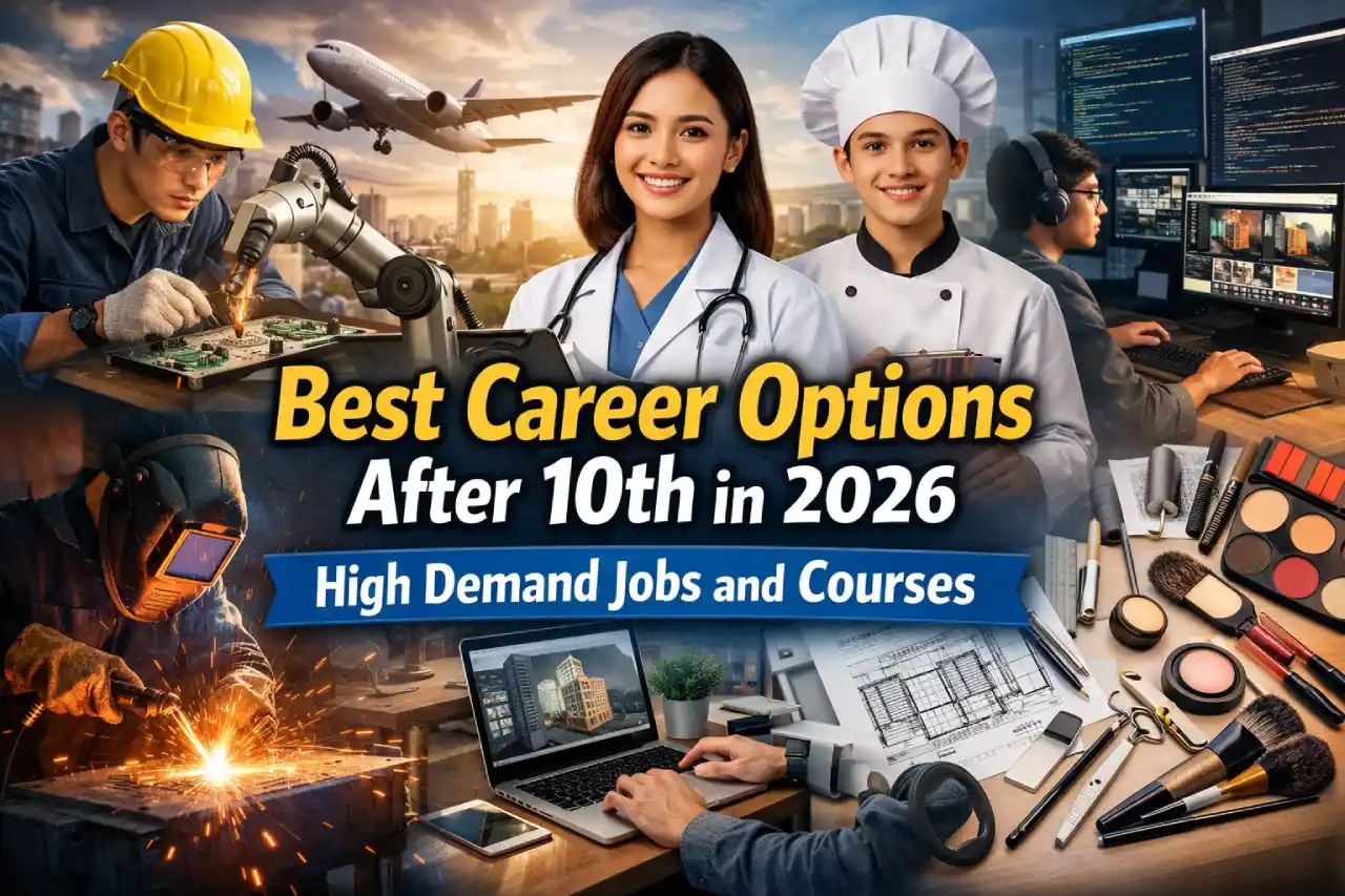 Best Career Options After 10th in 2026 – High Demand Jobs and Courses