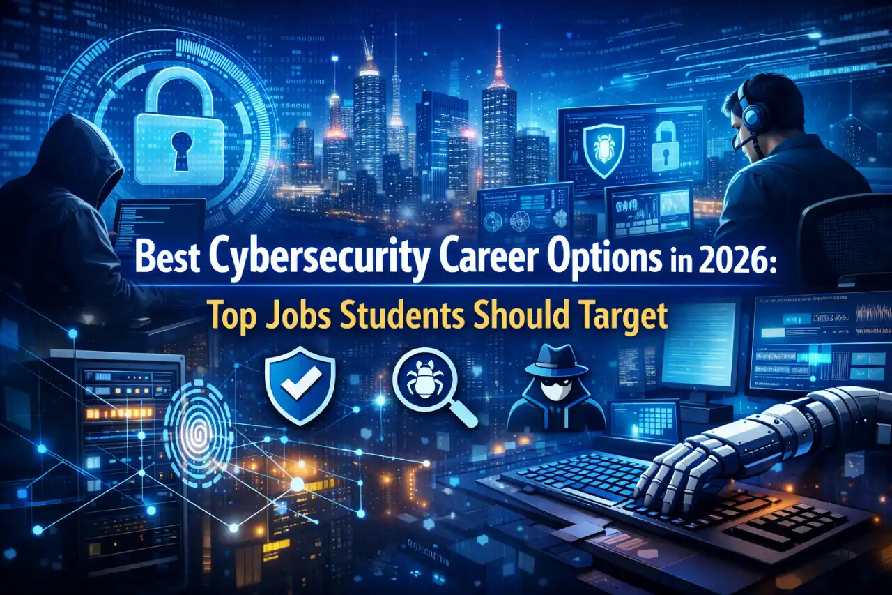 Best Cybersecurity Career Options in 2026: Top Jobs Students Should Target