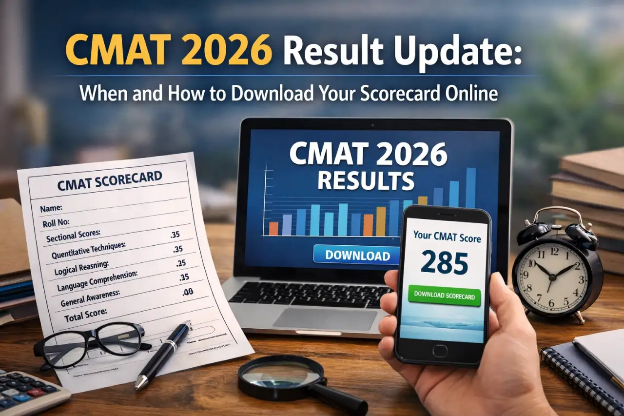 CMAT 2026 Result Update: When and How to Download Your Scorecard Online