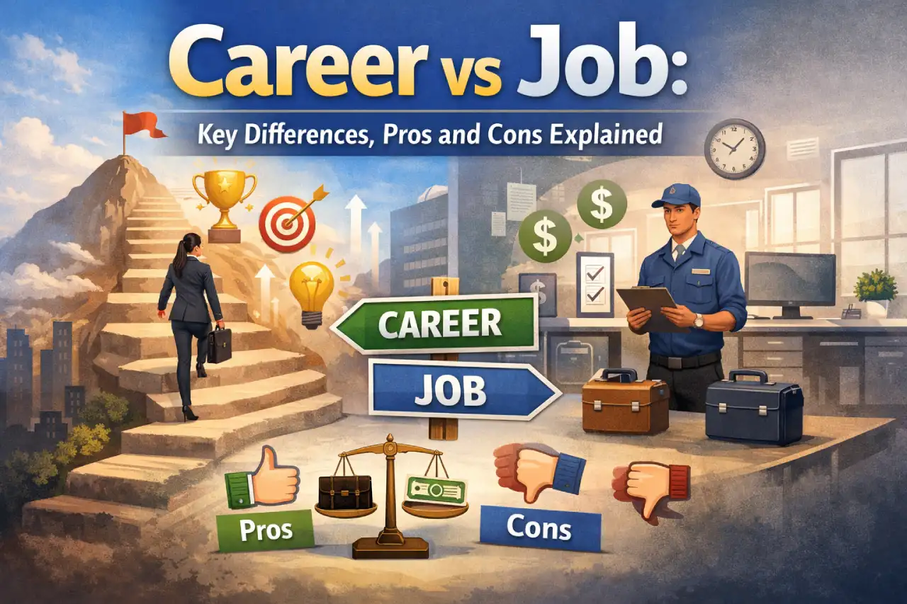 Career vs Job: Key Differences, Pros and Cons Explained