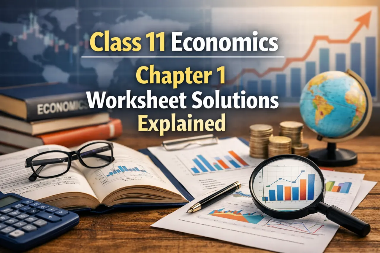 Class 11 Economics Chapter 1 Worksheet Solutions Explained