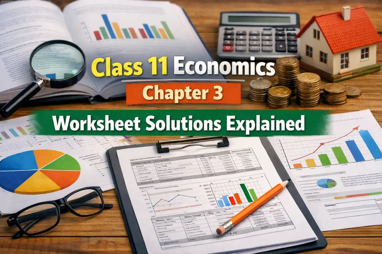 Class 11 Economics Chapter 3 Worksheet Solutions Explained