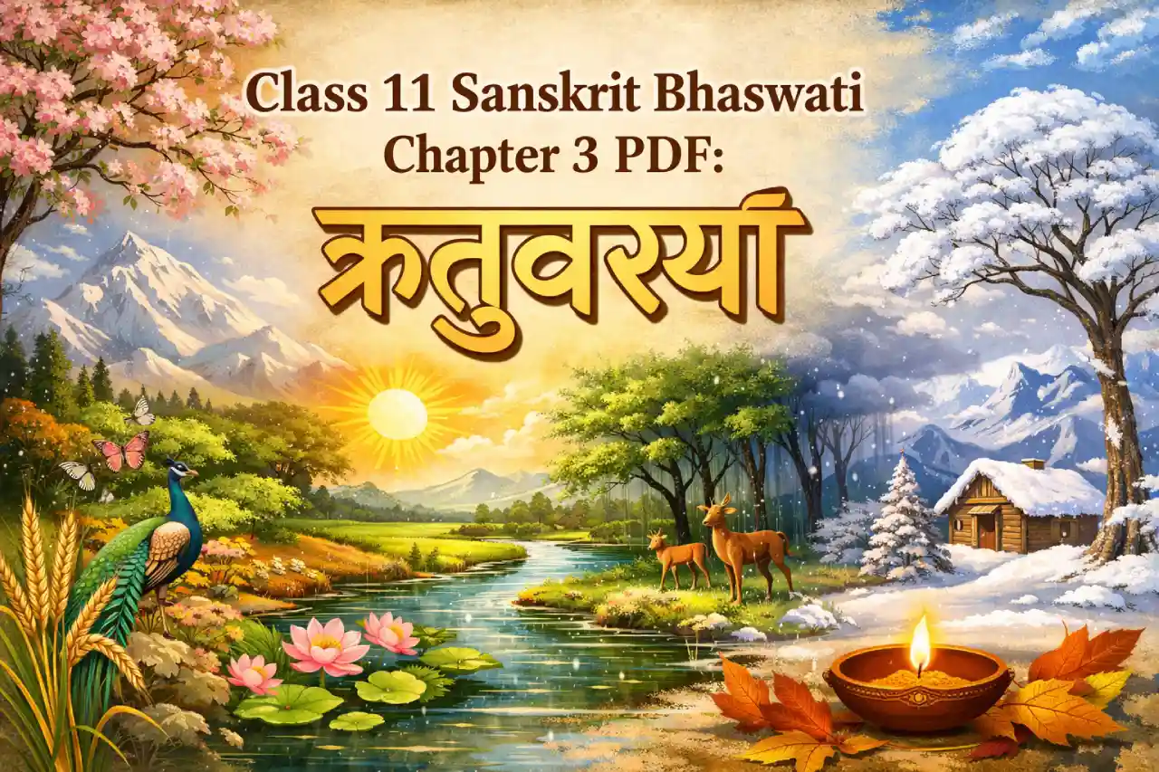 Class 11 Sanskrit Bhaswati Chapter 3 PDF: ऋतुवर्या