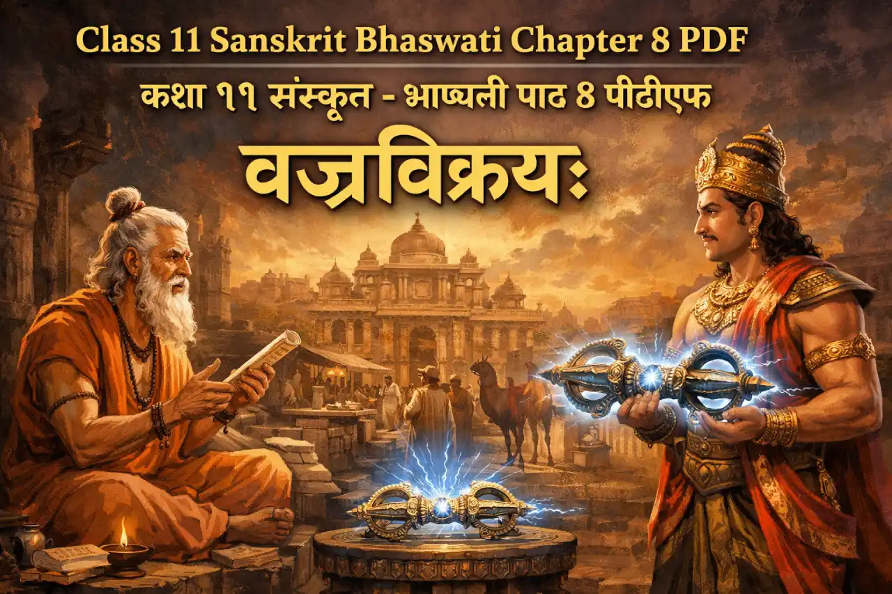Class 11 Sanskrit Bhaswati Chapter 8 PDF: वज्रविक्रयः