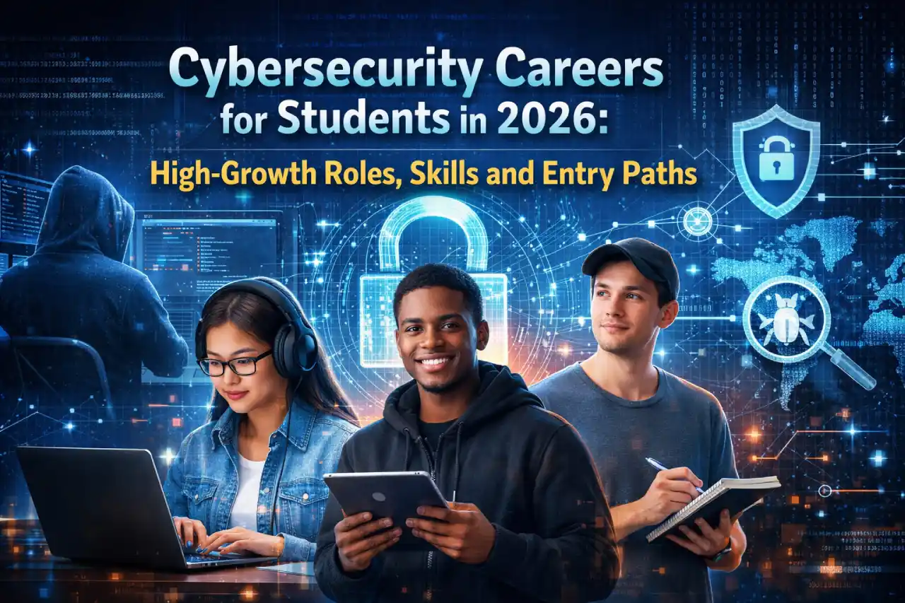 Cybersecurity Careers for Students in 2026: High-Growth Roles, Skills and Entry Paths