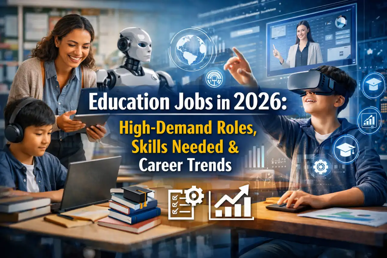 Education Jobs in 2026: High-Demand Roles, Skills Needed & Career Trends