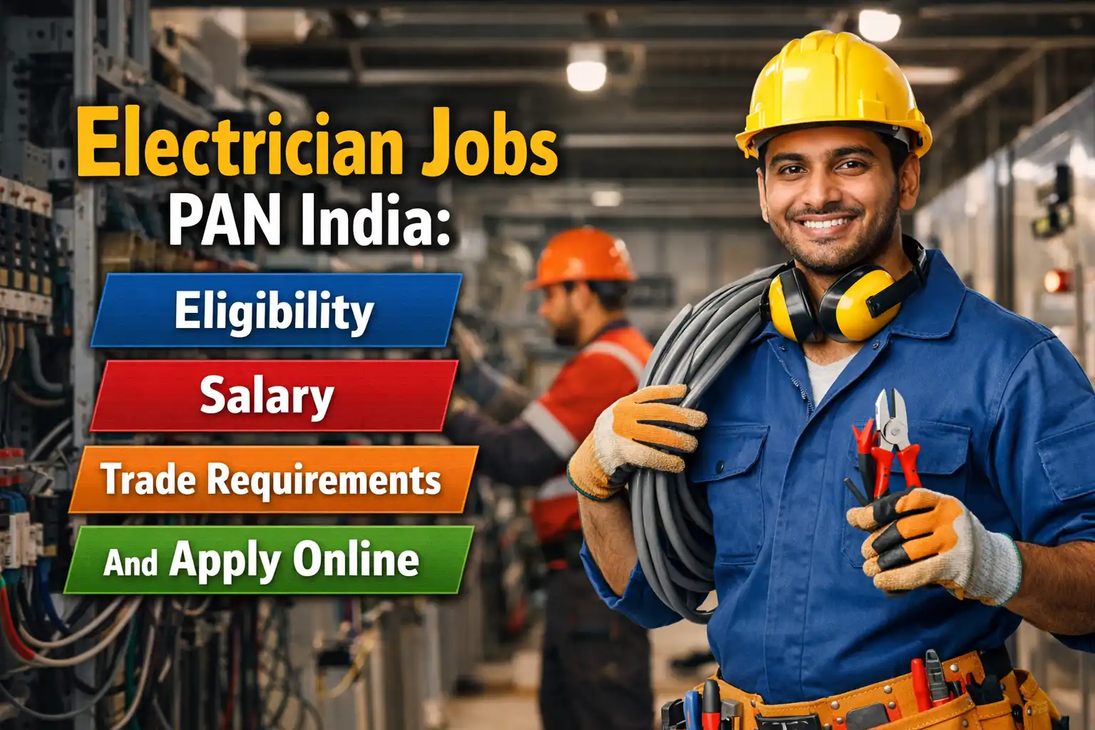 Electrician Jobs PAN India: Eligibility, Salary, Trade Requirements and Apply Online