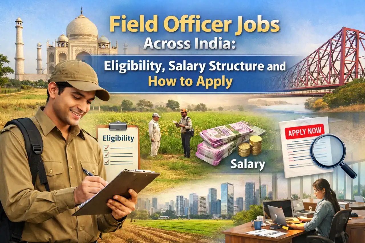 Field Officer Jobs Across India: Eligibility, Salary Structure and How to Apply