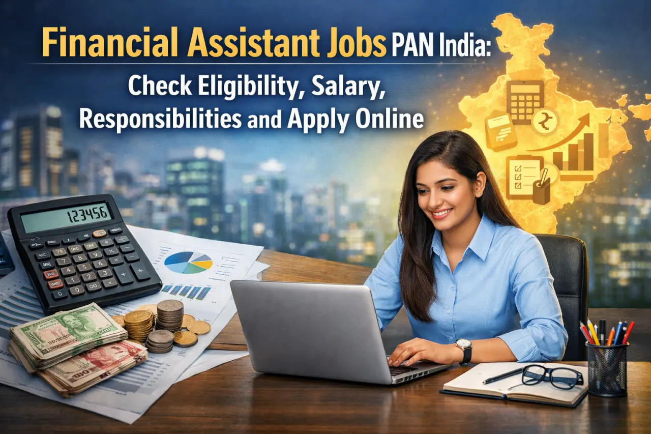 Financial Assistant Jobs PAN India: Check Eligibility, Salary, Responsibilities and Apply Online