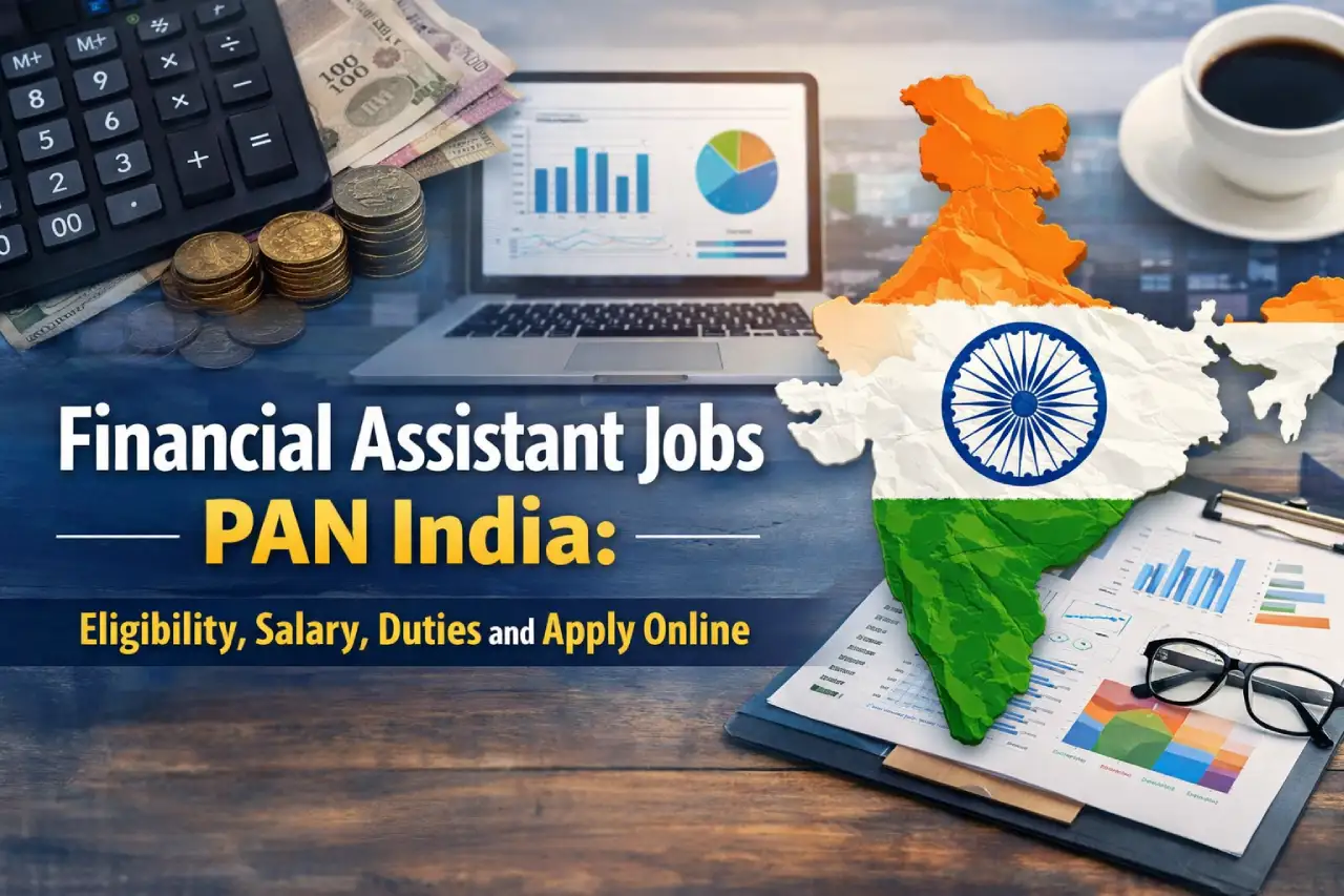 Financial Assistant Jobs PAN India: Eligibility, Salary, Duties and Apply Online