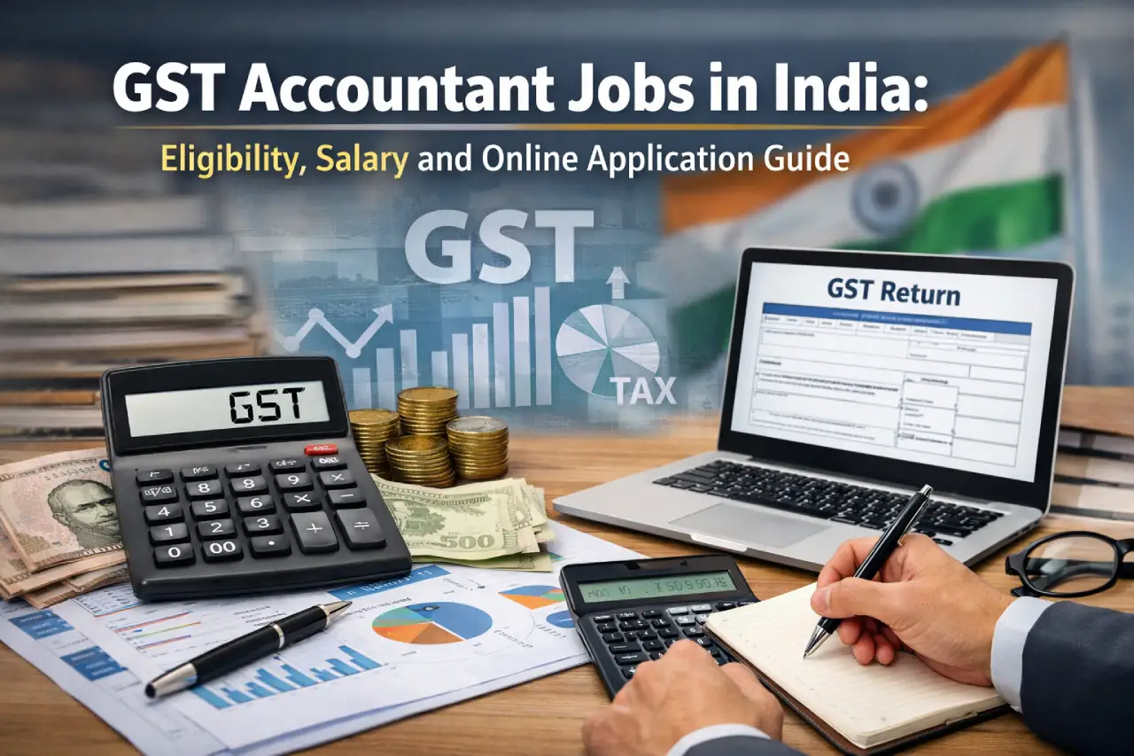 GST Accountant Jobs in India: Eligibility, Salary and Online Application Guide