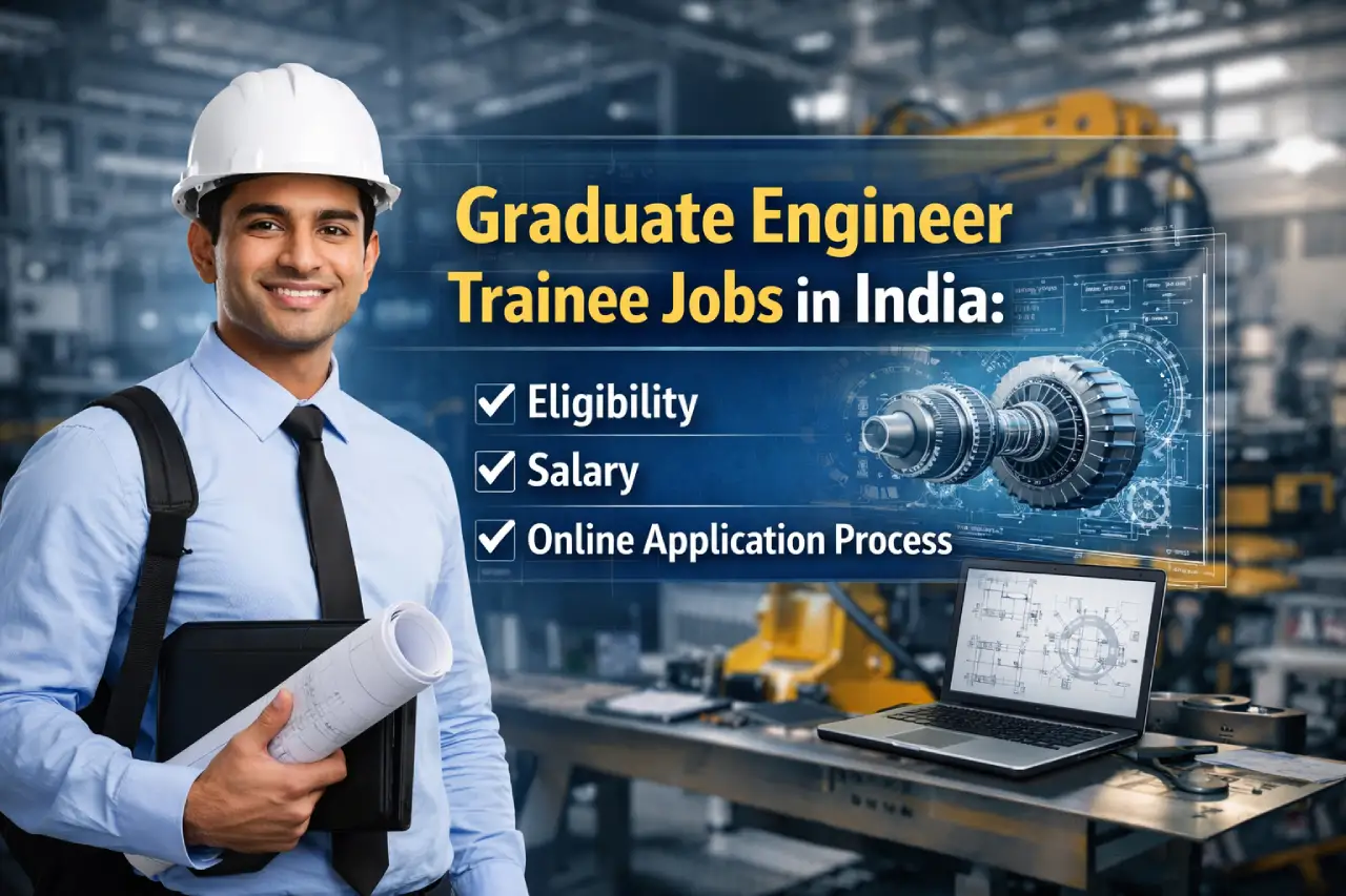 Graduate Engineer Trainee Jobs in India: Eligibility, Salary and Online Application Process