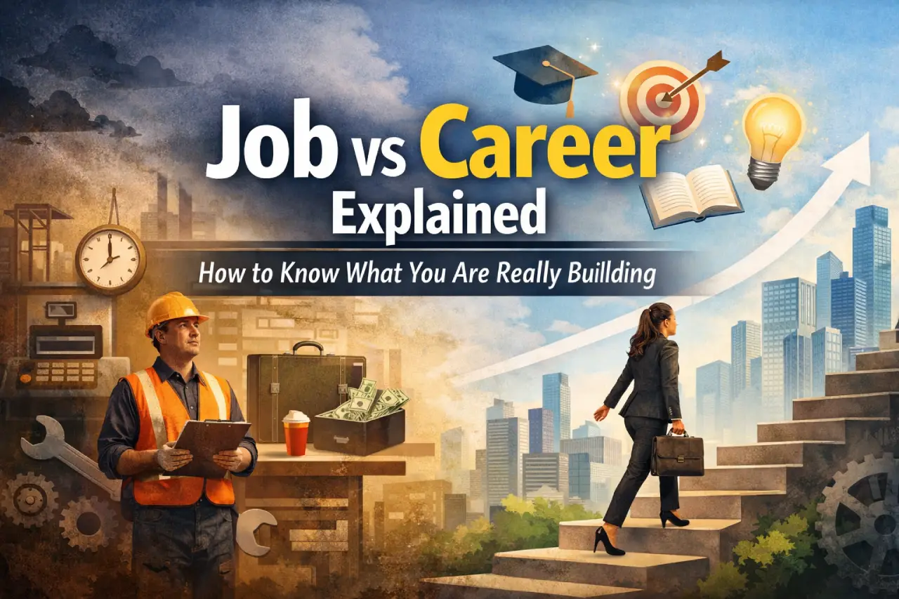 Job vs Career Explained – How to Know What You Are Really Building