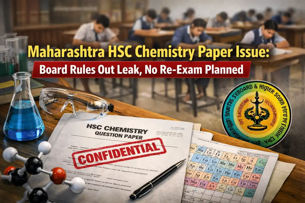 Maharashtra HSC Chemistry Paper Issue: Board Rules Out Leak, No Re-Exam Planned