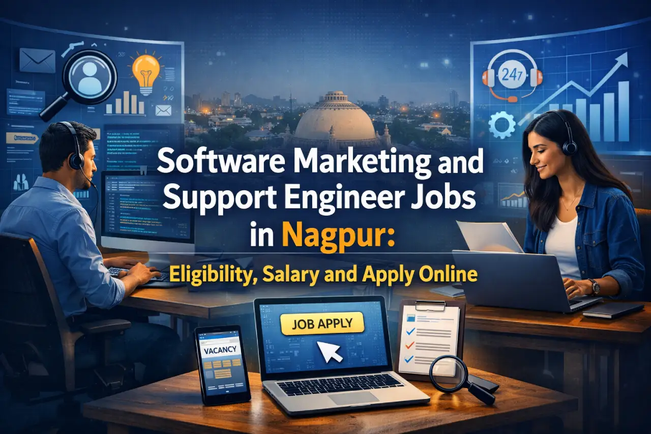 Software Marketing and Support Engineer Jobs in Nagpur: Eligibility, Salary and Apply Online
